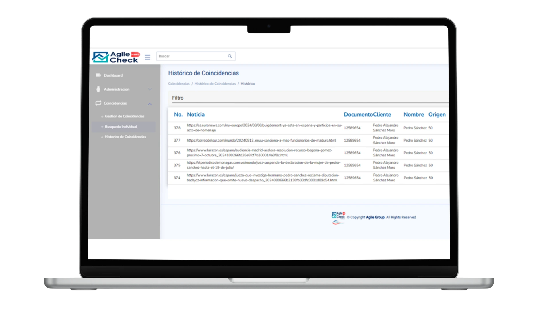 Trazabilidad total para la generación de reportes.